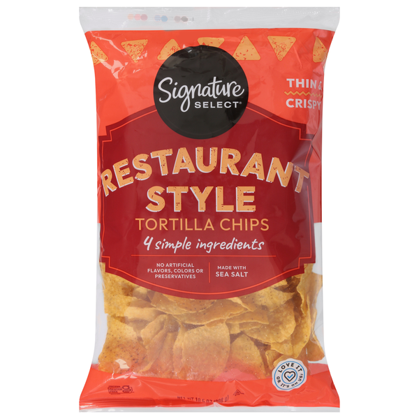 Signature SELECT Tortilla Chips, Restaurant Style