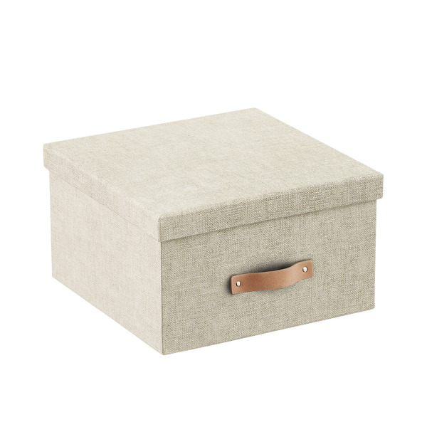 Bigso Box Of Sweden Marten Photo Box - Linen - 8-1/4" x 5"