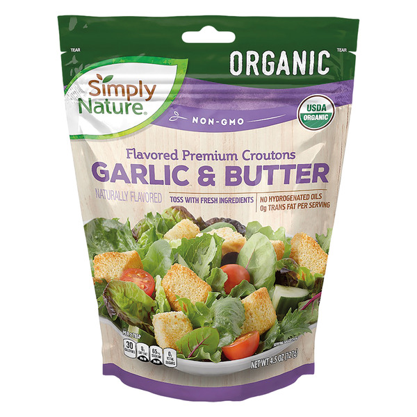 ALDI Simply Nature Organic Butter Croutons SameDay Delivery or Pickup