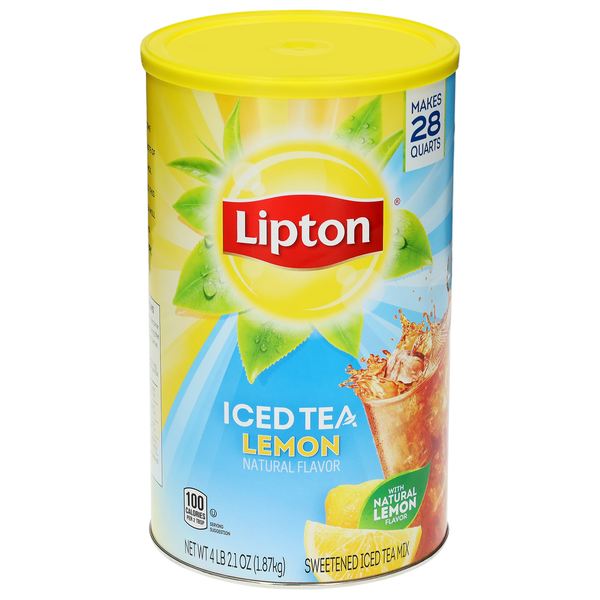 Lipton Sweetened Lemon Iced Tea Mix Same-Day Delivery | Food Bazaar