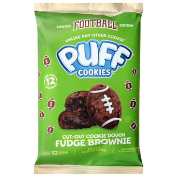 Iltaco Foods Original Pizza Puff Fudge Browniecut-out Cookie Dough
