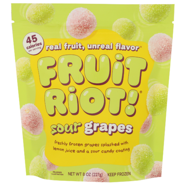 Fruit Riot Sour Candy Grapes