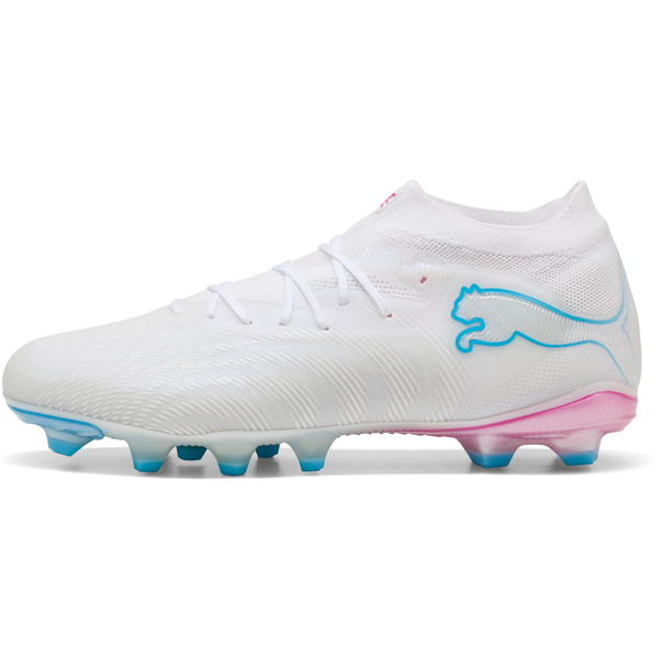 PUMA Future 9 Pro FG Soccer Cleats, Size M7.5/W9, Medium/D - White/Blue