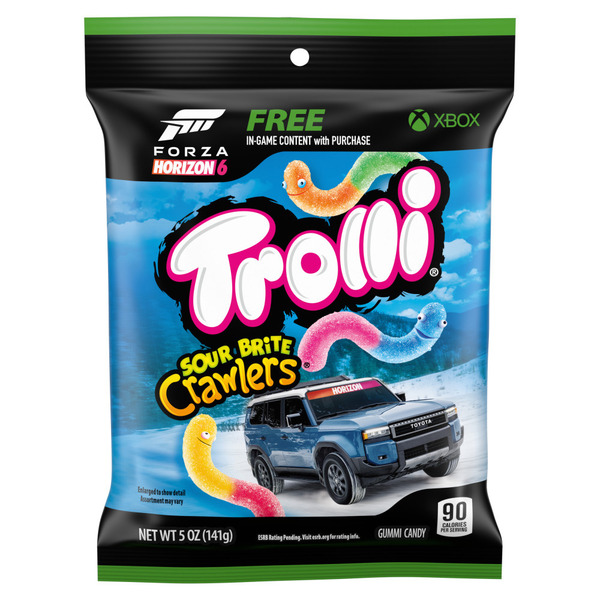 Trolli Gummi Candy, Sour Brite Crawlers, PUBG Battlegrounds