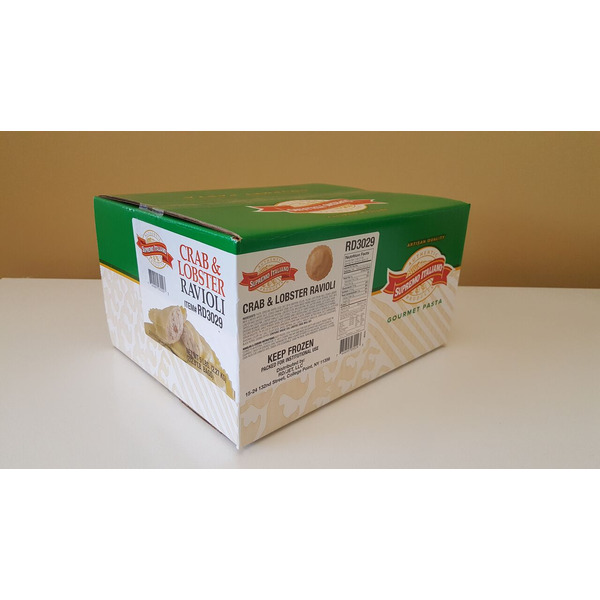 Frozen Supremo Italiano - Crab & Lobster Ravioli - 5 lbs