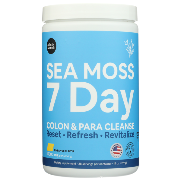 Atlantic Naturals Pineapple Sea Moss Colon & Para Cleanse Same-Day