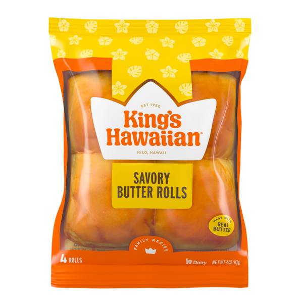 King's Hawaiian Savory Butter Rolls