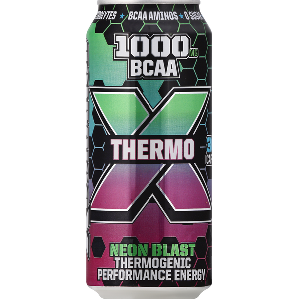 Rockstar Energy Drink, Neon Blast, Thermo Same-Day Delivery or
