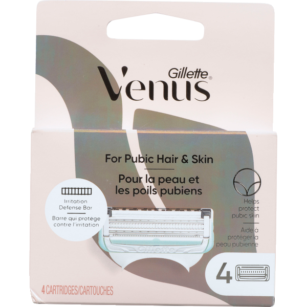 Venus Intimates Women's Razor Blade Refill Cartridges Same-Day Delivery ...