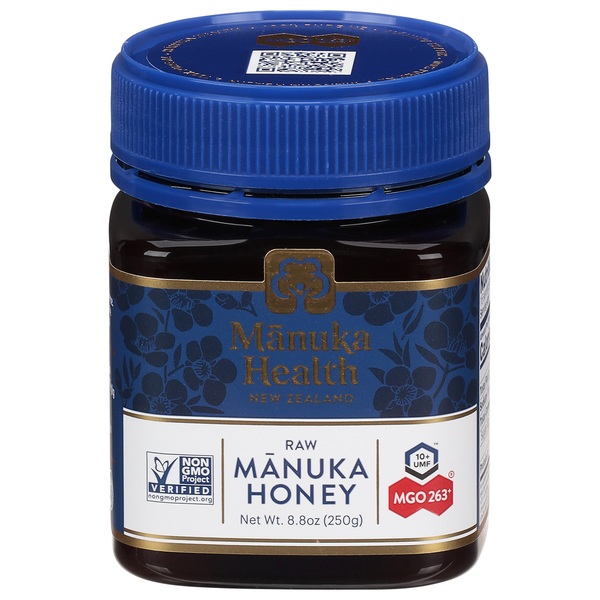 Manuka Health Manuka Honey, Raw, MGO 263+, 10+ UMF