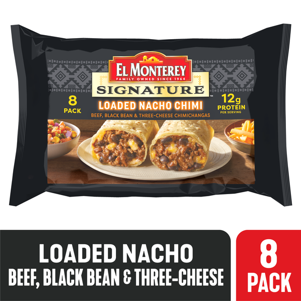 El Monterey Loaded Nacho Beef, Black Bean & Three Cheese