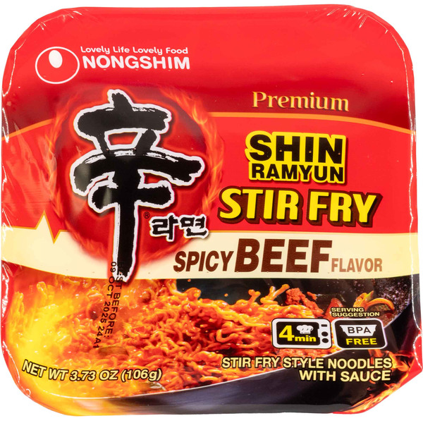 Nongshim Shin Ramyun Stir Fry Bowl