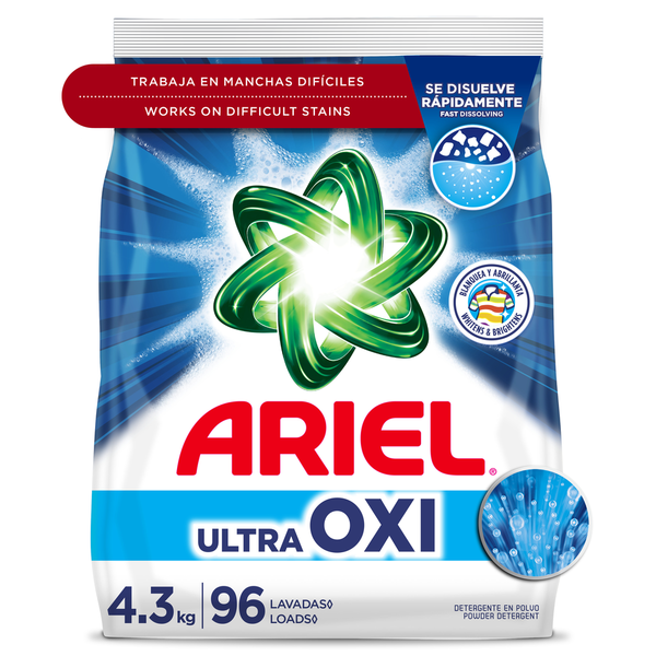 ARIEL PWD W/OXI 4.3KG