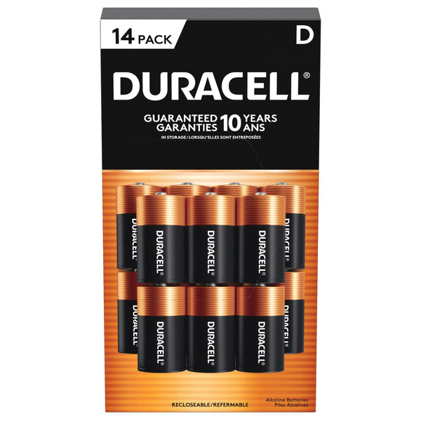 Duracell CopperTop D Batteries