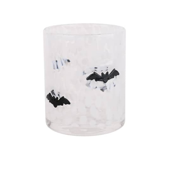 Celebrate It Confetti Bat Icon Double Old-Fashioned Glass