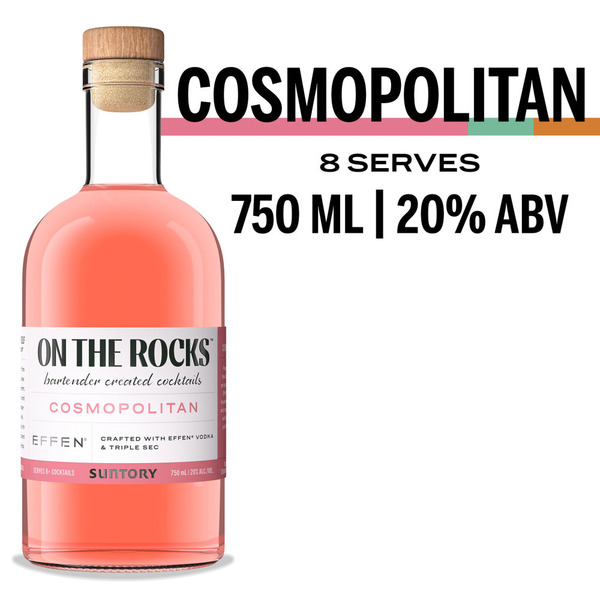 Otr-On the Rocks The Cosmopolitan Crafted with Effen Vodka