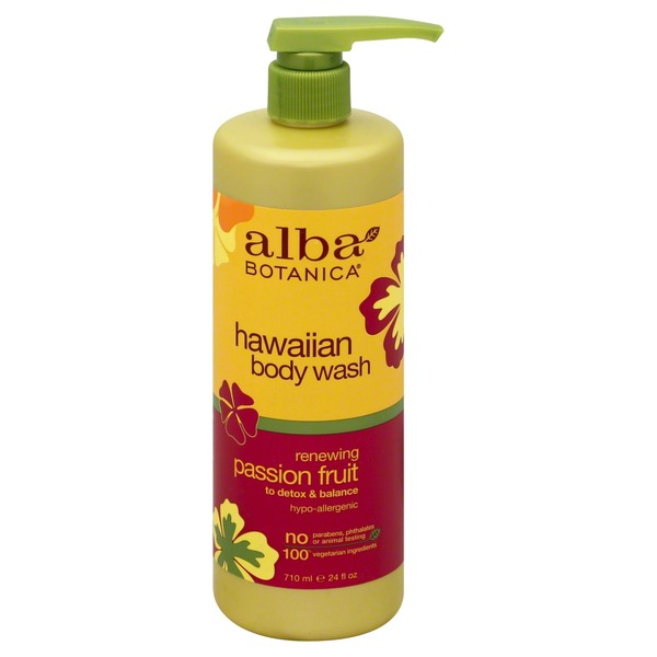 Alba Botanica Body Wash, Renewing Passion Fruit (24 oz) Instacart