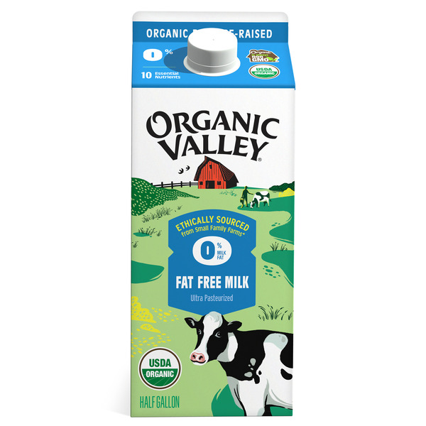 Organic Valley® Organic Skim (Fat Free) Milk