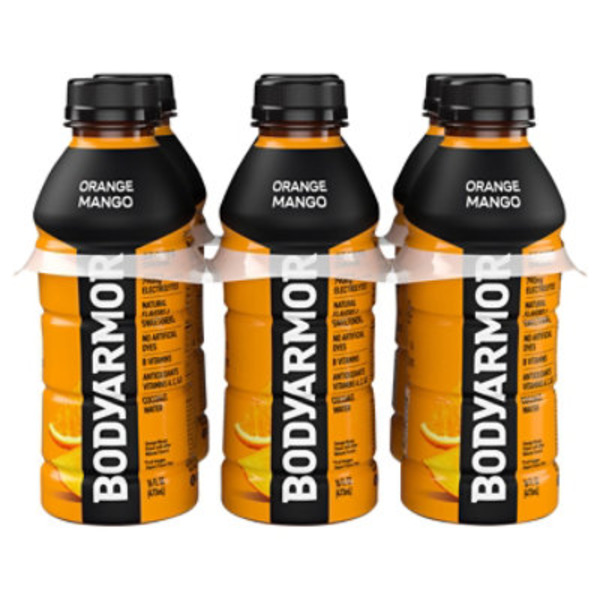 BODYARMOR Orange Mango Sports Drink Bottles