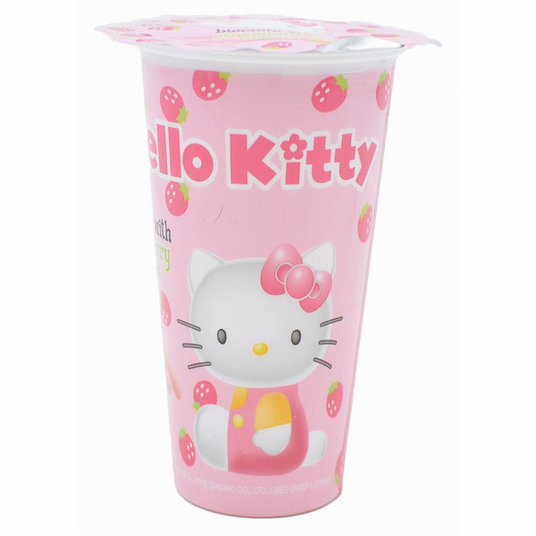 Hello Kitty Biscuits, with Strawberry Cream