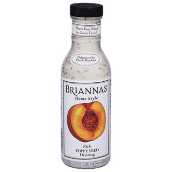 BRIANNAS Home Style Rich Poppy Seed Dressing