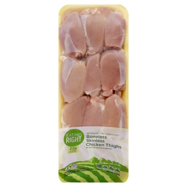 Signature Farms Vacuum Packed Boneless Skinless Chicken Thighs