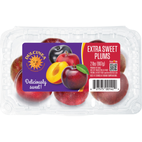 Dulcinea Extra Sweet Plums Clamshell Same-Day Delivery or Pickup
