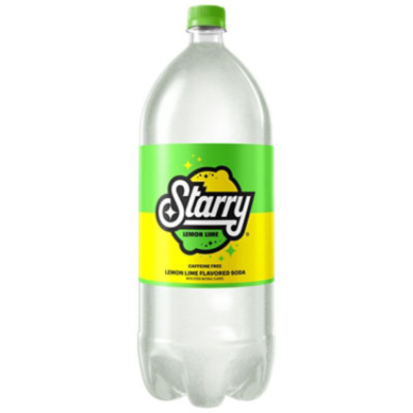 Starry Lemon Lime Soda, Caffeine Free