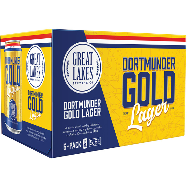 Great Lakes Brewing Co. Beer, Lager, Dortmunder Gold, 6-Pack Same