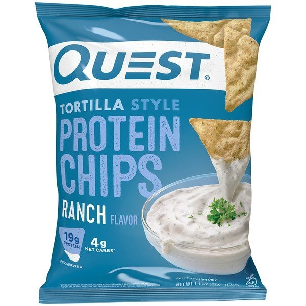 Quest Tortilla Style Ranch Flavor Protein Chips Same-Day Delivery