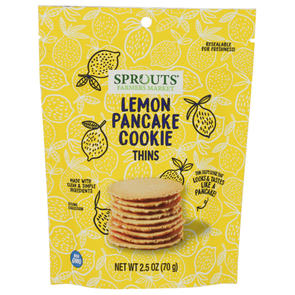 Sprouts Lemon Pancake Cookie Thins
