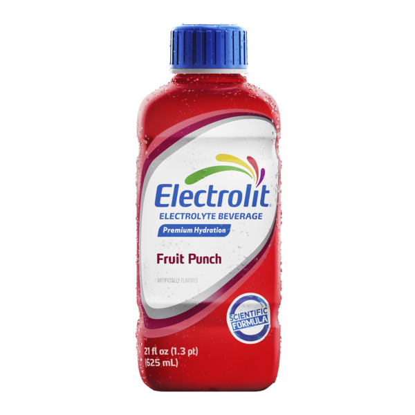 Electrolit Fruit Punch, Electrolyte Beverage, Premium Hydration