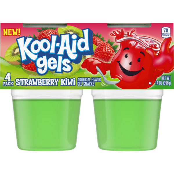 Kool-Aid Gels Strawberry Kiwi Refrigerated Gelatin Same-Day