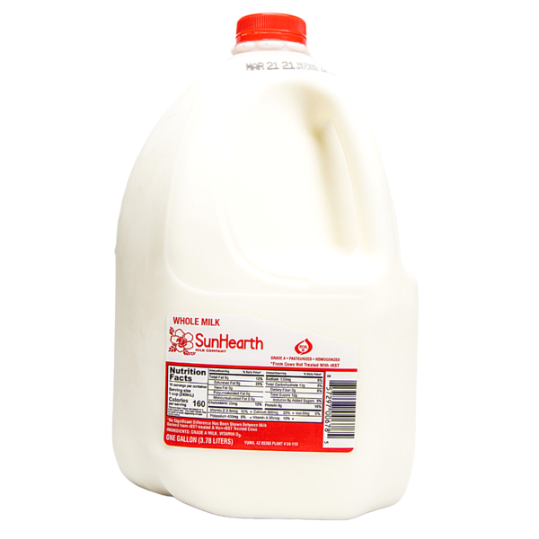 SunHearth Milk Company Whole Milk Same-Day Delivery or Pickup