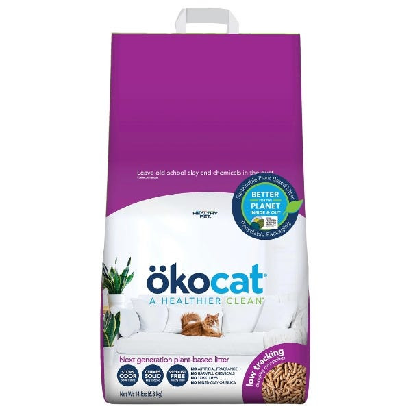Homes Alive Pets Okocat Low Dust & Low Tracking Natural Less Mess ...