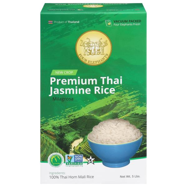Four Elephants Milagrosa Premium Thai Jasmine Rice Same-Day