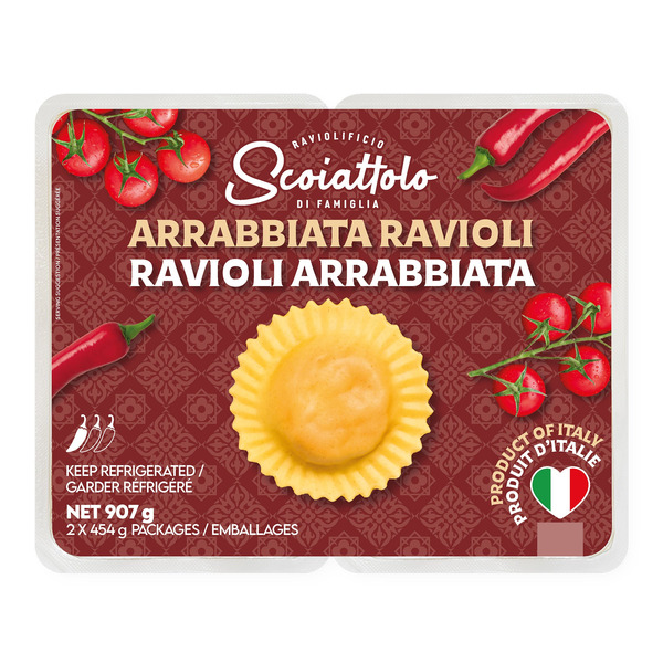 Scoiattolo Arrabbiata Ravioli