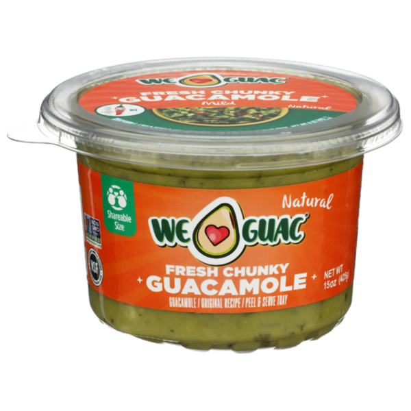 We Guac Mild Fresh Chunky Guacamole Tub