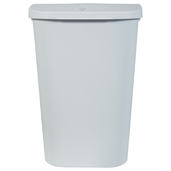 Sterilite Trash Can, LiftTop, Base Z, White, 13 Gallon Same-Day