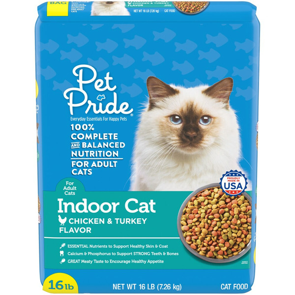 Kroger Pet Pride Indoor Cat Chicken & Turkey Flavor Dry Cat Food Same