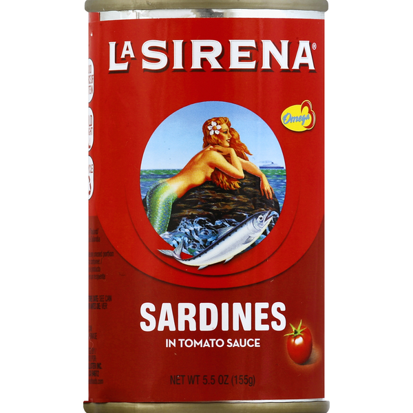 La Sirena Sardines, in Tomato Sauce