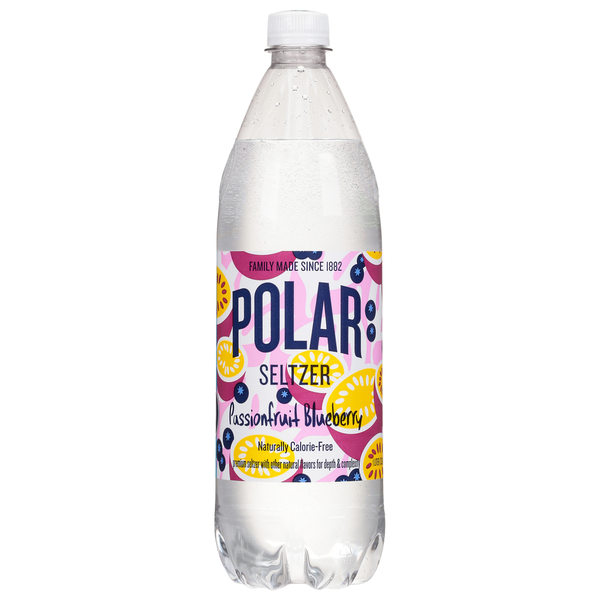 Polar Seltzer, Passionfruit Blueberry, Summer Same-Day
