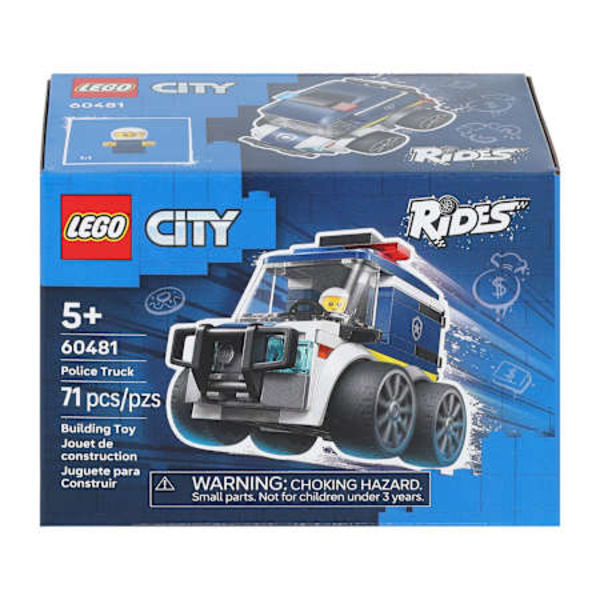 LEGO City Police Truck Building Set 71 Piece