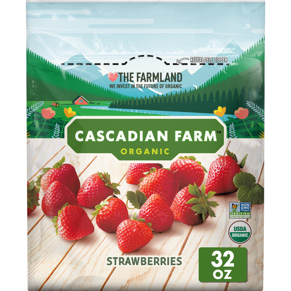 Cascadian Farm Organic Frozen Strawberries Same-Day Delivery or