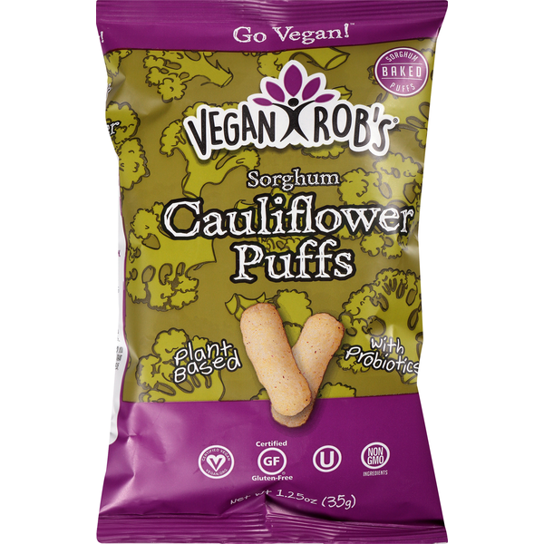 sorghum cauliflower puffs