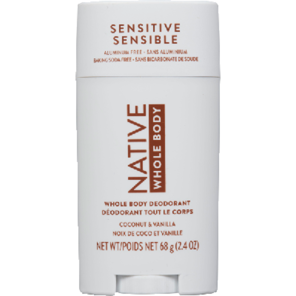 Native Coconut & Vanilla Whole Body Deodorant Same-Day Delivery | Rexall