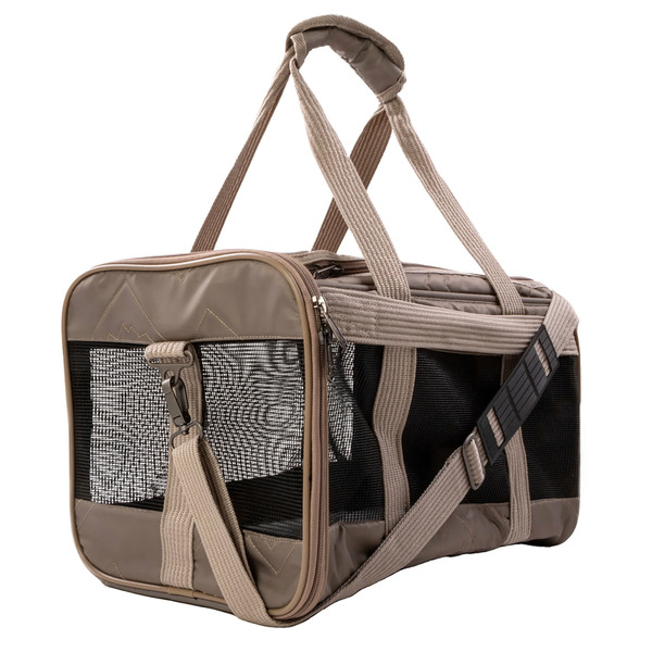 Sherpani Dog & Cat Deluxe Fungi Airline Approved Soft Sided Carrie, 19X11.8X11.5 Inch
