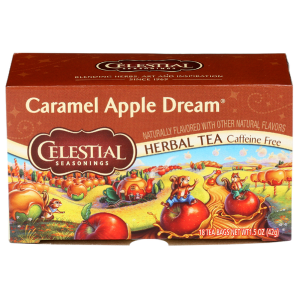 Celestial Seasonings Caramel Apple Dream Herbal Tea Same-Day