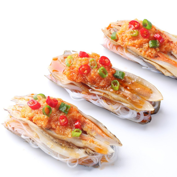 Frozen Garlic Razor Clam With Vermicelli