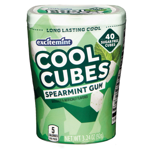 excitemint Spearmint Cube Gum Same-Day Delivery or Pickup | ALDI